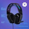imageLogitech G335 Wired Gaming Headset with Flip to Mute Microphone 35mm Audio Jack Memory Foam Earpads Lightweight  BlackBlack