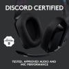 imageLogitech G335 Wired Gaming Headset with Flip to Mute Microphone 35mm Audio Jack Memory Foam Earpads Lightweight  BlackBlack