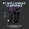 imageLogitech G335 Wired Gaming Headset with Flip to Mute Microphone 35mm Audio Jack Memory Foam Earpads Lightweight  BlackBlack