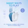 imageLogitech G335 Wired Gaming Headset with Flip to Mute Microphone 35mm Audio Jack Memory Foam Earpads Lightweight  BlackWhite