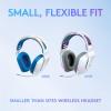 imageLogitech G335 Wired Gaming Headset with Flip to Mute Microphone 35mm Audio Jack Memory Foam Earpads Lightweight  BlackWhite