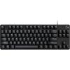 imageLogitech G413 SE FullSize Mechanical Gaming Keyboard  Backlit Keyboard with Tactile Mechanical Switches AntiGhosting Compatible with Windows macOS  Black AluminumTKL