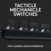 imageLogitech G413 SE FullSize Mechanical Gaming Keyboard  Backlit Keyboard with Tactile Mechanical Switches AntiGhosting Compatible with Windows macOS  Black AluminumFull Size