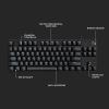 imageLogitech G413 SE FullSize Mechanical Gaming Keyboard  Backlit Keyboard with Tactile Mechanical Switches AntiGhosting Compatible with Windows macOS  Black AluminumTKL