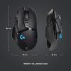 imageLogitech G502 HERO High Performance Wired Gaming Mouse HERO 25K Sensor 25600 DPI RGB Adjustable Weights 11 Buttons OnBoard Memory PCMacBlack