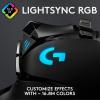 imageLogitech G502 HERO High Performance Wired Gaming Mouse HERO 25K Sensor 25600 DPI RGB Adjustable Weights 11 Buttons OnBoard Memory PCMacBlack