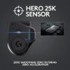 imageLogitech G502 HERO High Performance Wired Gaming Mouse HERO 25K Sensor 25600 DPI RGB Adjustable Weights 11 Buttons OnBoard Memory PCMacBlack