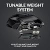 imageLogitech G502 HERO High Performance Wired Gaming Mouse HERO 25K Sensor 25600 DPI RGB Adjustable Weights 11 Buttons OnBoard Memory PCMacBlack