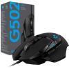 imageLogitech G502 HERO High Performance Wired Gaming Mouse HERO 25K Sensor 25600 DPI RGB Adjustable Weights 11 Buttons OnBoard Memory PCMacBlack