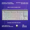 imageLogitech G515 Lightspeed TKL Low Profile Wireless Gaming Keyboard LIGHTSYNC RGB Thin Tenkeyless Design DoubleShot PBT Keycaps Linear Red Mechanical Switches  BlackWhite