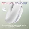 imageLogitech G735 Wireless Gaming Headset Customizable LIGHTSYNC RGB Lighting Bluetooth 35 MM Aux Compatible with PC Mobile Devices Detachable Mic  White Mist