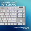 imageLogitech G915 X Lightspeed TKL Wireless Mechanical Gaming Keyboard DoubleShot PBT Keycaps Fully Programmable Keys RGB Backlit MacPC Gaming Keyboards Aluminum Finish GL Tactile Switches White
