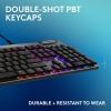 imageLogitech G915 X Wired Mechanical Gaming Keyboard DoubleShot PBT Keycaps Fully Programmable Keys RGB Backlit MacPC Gaming Keyboards Aluminum Finish GL Linear Switches Black