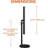 imageLogitech Litra Beam Premium LED Streaming Key Light with TrueSoftAdjustable Desktop MountBrightnessColor Temp SettingsDesktop App Control for PCMac  for TiktokYouTubeZoom Meeting
