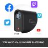 imageLogitech for Creators Mevo Start Wireless Live Streaming Camera 1080p HD Video Quality Intelligent App Control Stream via LTE or WiFi  Black3 Pack
