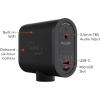 imageLogitech for Creators Mevo Start Wireless Live Streaming Camera 1080p HD Video Quality Intelligent App Control Stream via LTE or WiFi  Black3 Pack