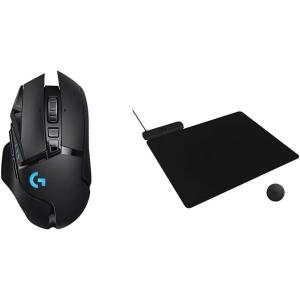 imageLogitech G502 HERO High Performance Wired Gaming Mouse HERO 25K Sensor 25600 DPI RGB Adjustable Weights 11 Buttons OnBoard Memory PCMacBlack