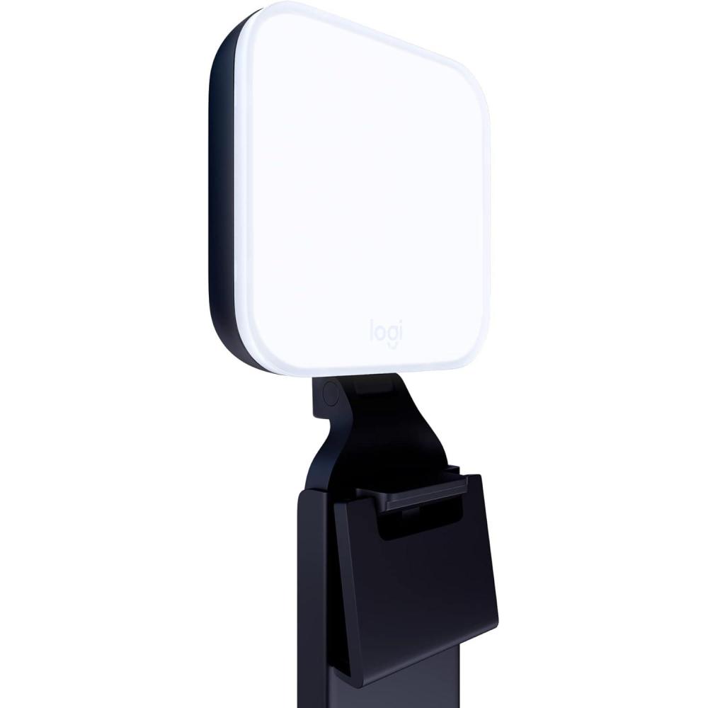 imageLogitech for Creators Litra Glow Premium LED Streaming Light with TrueSoft adjustable mount video lighting for recording streams PCMac  GraphiteLitra Glow