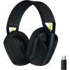 imageLogitech G435 LIGHTSPEED and Bluetooth Wireless Gaming Headset  Lightweight overear headphones builtin mics 18h battery compatible with Dolby Atmos PC Mobile  BlackBlack