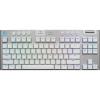 imageLogitech G915 X Lightspeed TKL Wireless Mechanical Gaming Keyboard DoubleShot PBT Keycaps Fully Programmable Keys RGB Backlit MacPC Gaming Keyboards Aluminum Finish GL Tactile Switches White