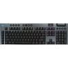 imageLogitech G915 X Lightspeed Wireless Mechanical Gaming Keyboard DoubleShot PBT Keycaps Fully Programmable Keys RGB Backlit MacPC Gaming Keyboards Aluminum Finish GL Tactile Switches Black