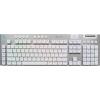 imageLogitech G915 X Lightspeed Wireless Mechanical Gaming Keyboard DoubleShot PBT Keycaps Fully Programmable Keys RGB Backlit MacPC Gaming Keyboards Aluminum Finish GL Clicky Switches BlackWhite