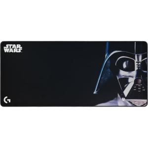 imageLogitech G640 SE Large Cloth Gaming Mouse Pad Optimized for Gaming Sensors Moderate Surface Friction NonSlip Mouse Mat  10th AnniversaryDarth Vader Edition