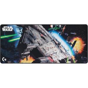 imageLogitech G640 SE Large Cloth Gaming Mouse Pad Optimized for Gaming Sensors Moderate Surface Friction NonSlip Mouse Mat  10th AnniversaryMilennium Falcon Edition