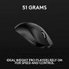 imageLogitech G PRO X Superlight 2c Wireless Gaming Mouse 51 g proGrade Compact Mouse with 5 programmable Buttons USBC Charging 44K DPI Sensor up to 8 kHz Polling for PCMac  BlackBlack