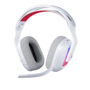 imageLogitech G Astro A20 X Lightspeed Wireless Gaming Headset for PS5 Xbox Switch PC with 2System PLAYSYNC Audio Bluetooth LIGHTSYNC RGB and 48 kHz Boom Mic  White