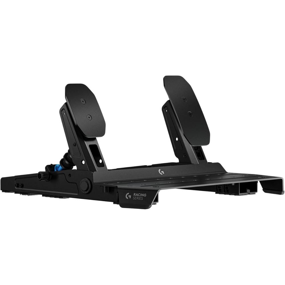 imageLogitech G RS Pedals  Sim Racing Pedals with 75 kg Load Cell Brake Adjustable Pedal Positions Modular Design Robust Extendable Steel Frame