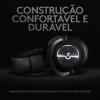 imageLogitech G PRO Gaming Headset 2nd Generation Comfortable and Durable with PROG 50 mm Audio Drivers Steel and Memory Foam for PCPS5PS4  Black