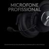 imageLogitech G PRO Gaming Headset 2nd Generation Comfortable and Durable with PROG 50 mm Audio Drivers Steel and Memory Foam for PCPS5PS4  Black