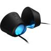 imageLogitech G560 PC Gaming Speaker System with 71 DTSX Ultra Surround Sound Game based LIGHTSYNC RGB Two Speakers and Subwoofer Bluetooth USB Immersive Gaming Experience  BlackSpeakers