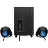 imageLogitech G560 PC Gaming Speaker System with 71 DTSX Ultra Surround Sound Game based LIGHTSYNC RGB Two Speakers and Subwoofer Bluetooth USB Immersive Gaming Experience  BlackSpeakers