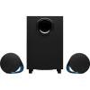 imageLogitech G560 PC Gaming Speaker System with 71 DTSX Ultra Surround Sound Game based LIGHTSYNC RGB Two Speakers and Subwoofer Bluetooth USB Immersive Gaming Experience  BlackSpeakers