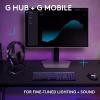 imageLogitech G522 Lightspeed Wireless Gaming Headset LIGHTSYNC RGB Full Bandwidth Mic ampamp Advanced Synchronized Audio TriConnectivity with Lightspeed Bluetooth USBA to USBC for PC  Black