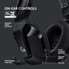 imageLogitech G733 Lightspeed RGB Wireless Gaming Headset with Suspension Headband Kamisato Ayaka Special Edition LIGHTSYNC RGB Blue Voce mic Technology and PROG Audio DriversBlack