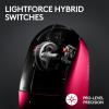 imageLogitech G PRO X Superlight 2 Lightspeed Wireless Gaming Mouse Lightweight LIGHTFORCE Hybrid Switches Hero 2 Sensor 32000 DPI 5 Programmable Buttons USBC Charging PC amp Mac  Magenta