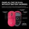imageLogitech G PRO X Superlight 2 SE Wireless Gaming Mouse 60 g proGrade Mouse with 5 programmable Buttons 44K DPI Sensor 888 IPS 1 kHz Report Rate USBC Charging for PCMac  WhiteMagenta