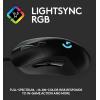 imageLogitech G403 Hero 25K Gaming Mouse Lightsync RGB Lightweight 87G10G Optional Braided Cable 25 600 DPI Rubber Side Grips BlackG403 Hero