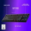 imageLogitech G515 Rapid TKL LowProfile Wired Gaming Keyboard Fully Customizable PC Gaming Keyboard with Analog LowProfile Switches Rapid Trigger UltraSlim for USBA Port  WhiteBlack
