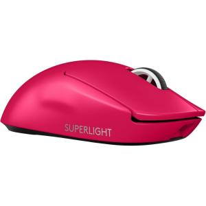 imageLogitech G PRO X Superlight 2 Lightspeed Wireless Gaming Mouse Lightweight LIGHTFORCE Hybrid Switches Hero 2 Sensor 32000 DPI 5 Programmable Buttons USBC Charging PC amp Mac  Magenta